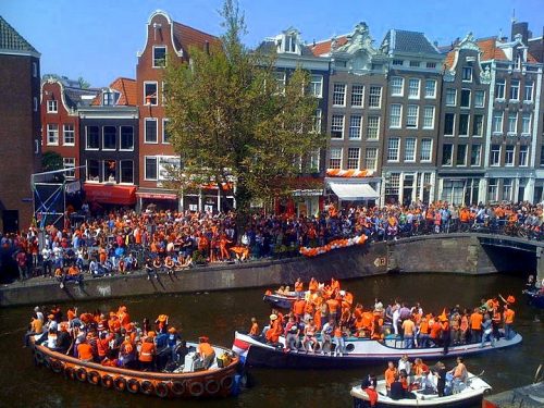 King’s Day in Amsterdam, the Netherlands – The Iconic Orange Celebration of Amsterdam