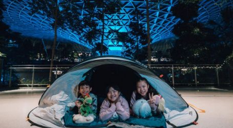 Singapore Changi Airport Offers Glamping – A Special Family Experience
