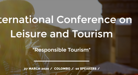 International Conference On Leisure And Tourism – A Timely Conference