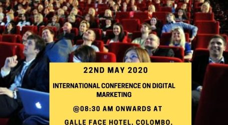 International Conference on Digital Marketing – Moving forward with the new face of business