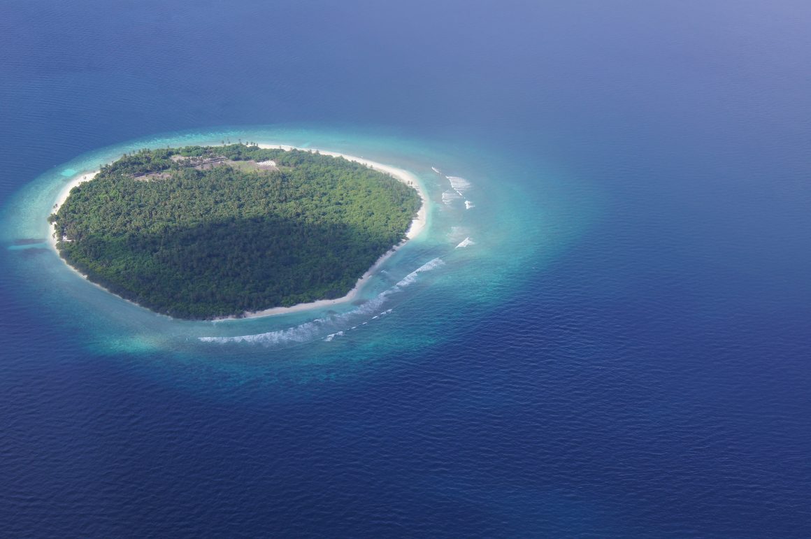 Maldives from above