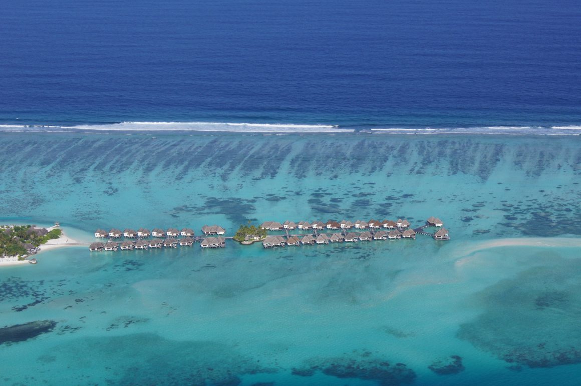 Maldives from above