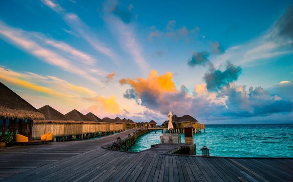 maldives in the morning