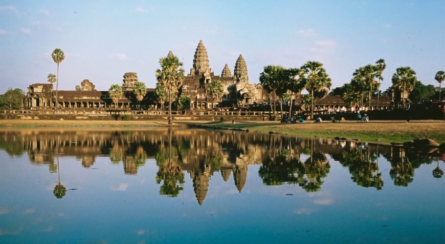 Khmer temple ruins