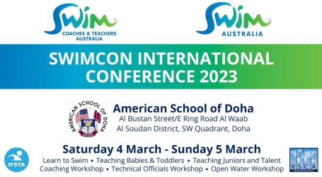 Doha Hosts SWIMCON International Conference 2023 – Swim Australia Accreditation Also Offered