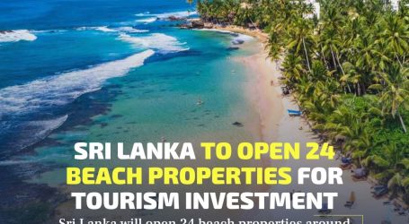 Sri Lanka to Open 24 Beach Properties for Tourism Investment – Developing the island’s hotspots