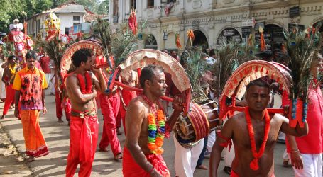 Kataragama Esala Perahera Held in Sri Lanka – Celebrating a Grand Religious Festival