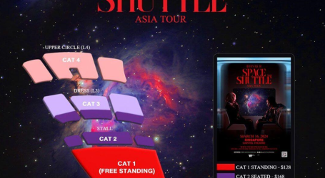 Space Shuttle No.8 Asia Tour: Jeff Satur Announces Singapore Concert Date